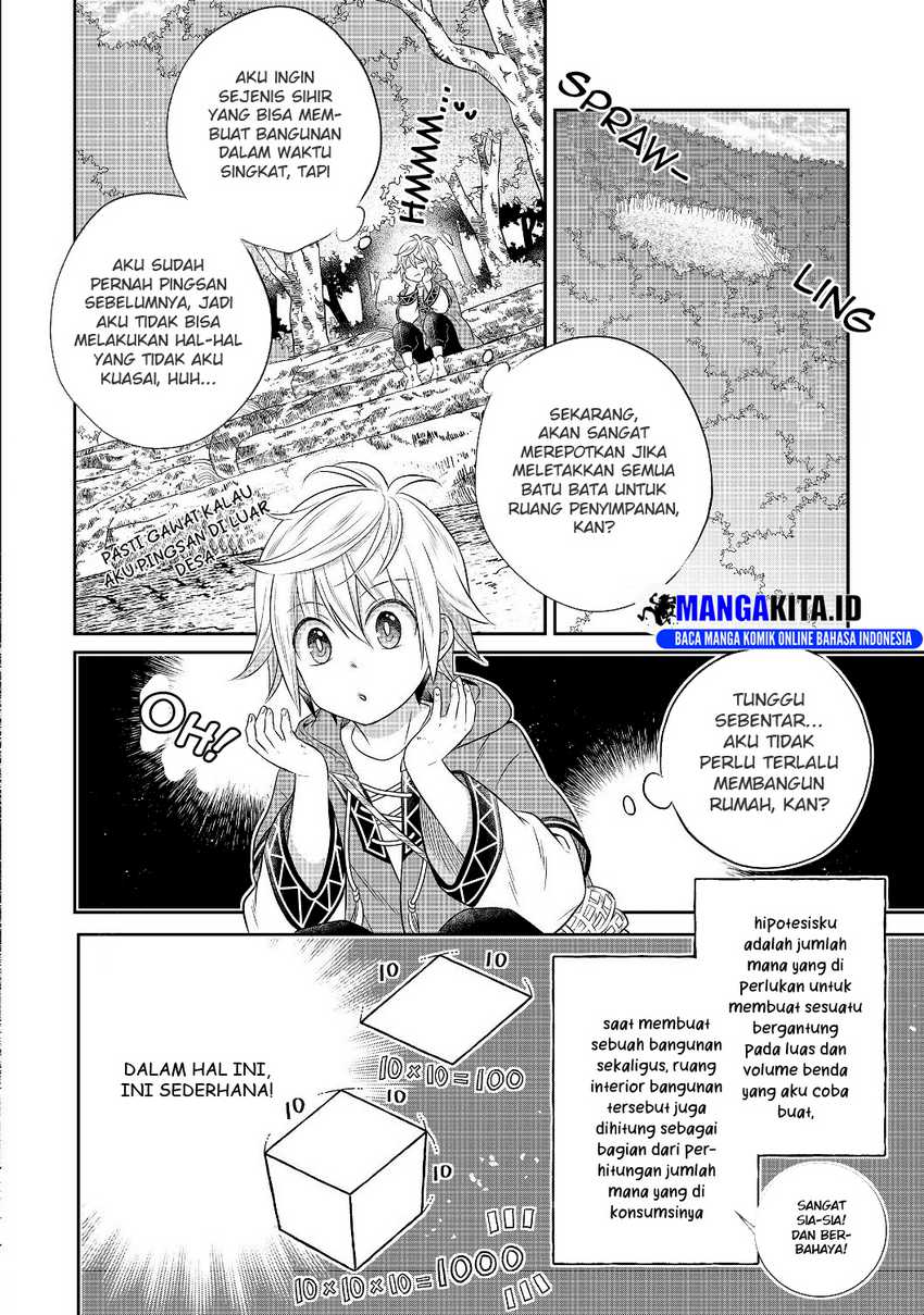 Isekai no Binbou Nouka ni Tensei Shitanode, Renga o Tsukutte Shiro o Tateru Koto ni Shimashita Chapter 03.2 Gambar 6