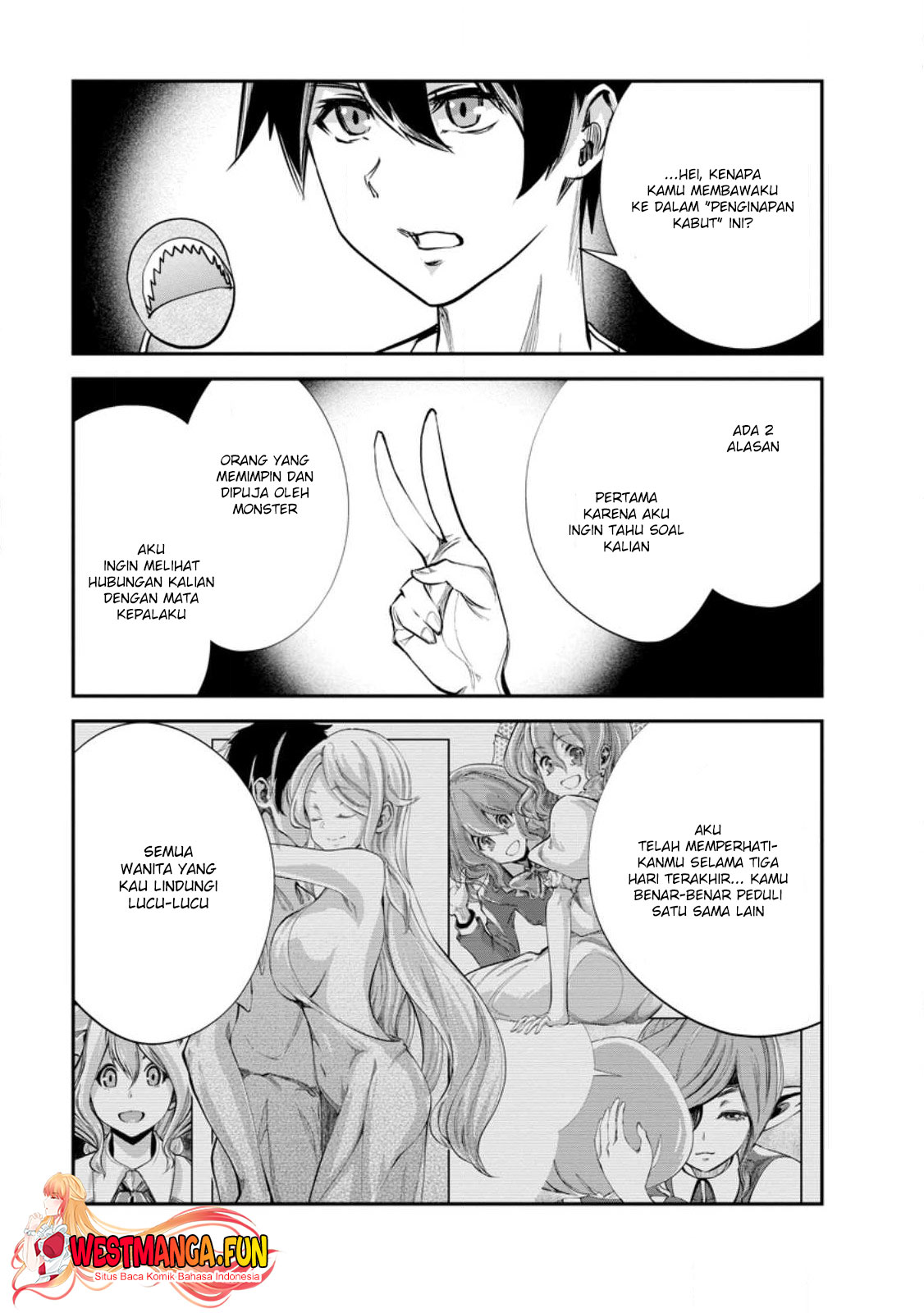 Monster no Goshujin-sama Chapter 60 Gambar 9