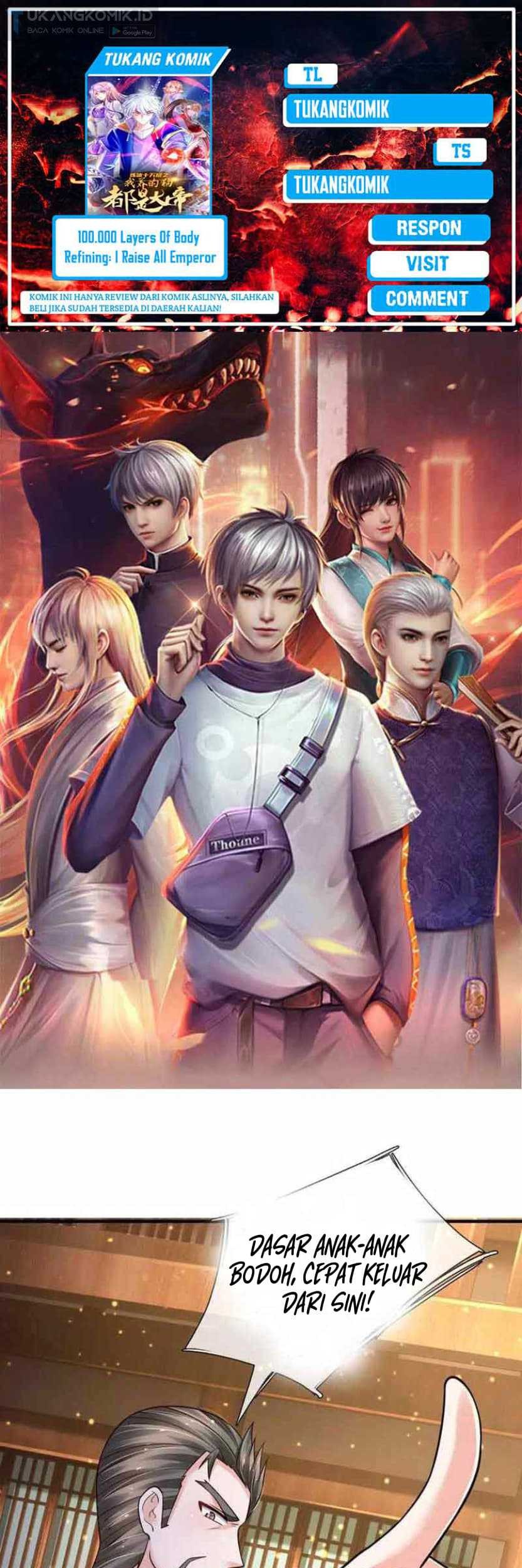 Komik 100.000 Layers Of Body Refining: I Raise All Emperor Chapter 269 gambar nomor 1