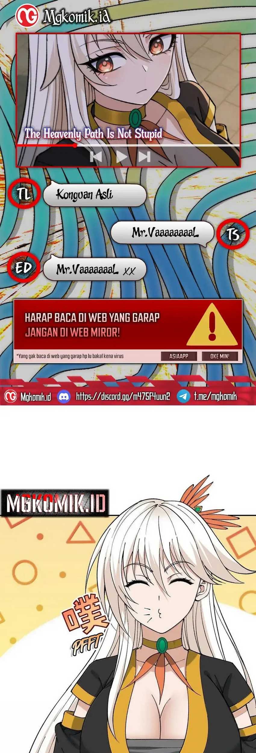Komik The Heavenly Path Is Not Stupid Chapter 91 gambar nomor 1