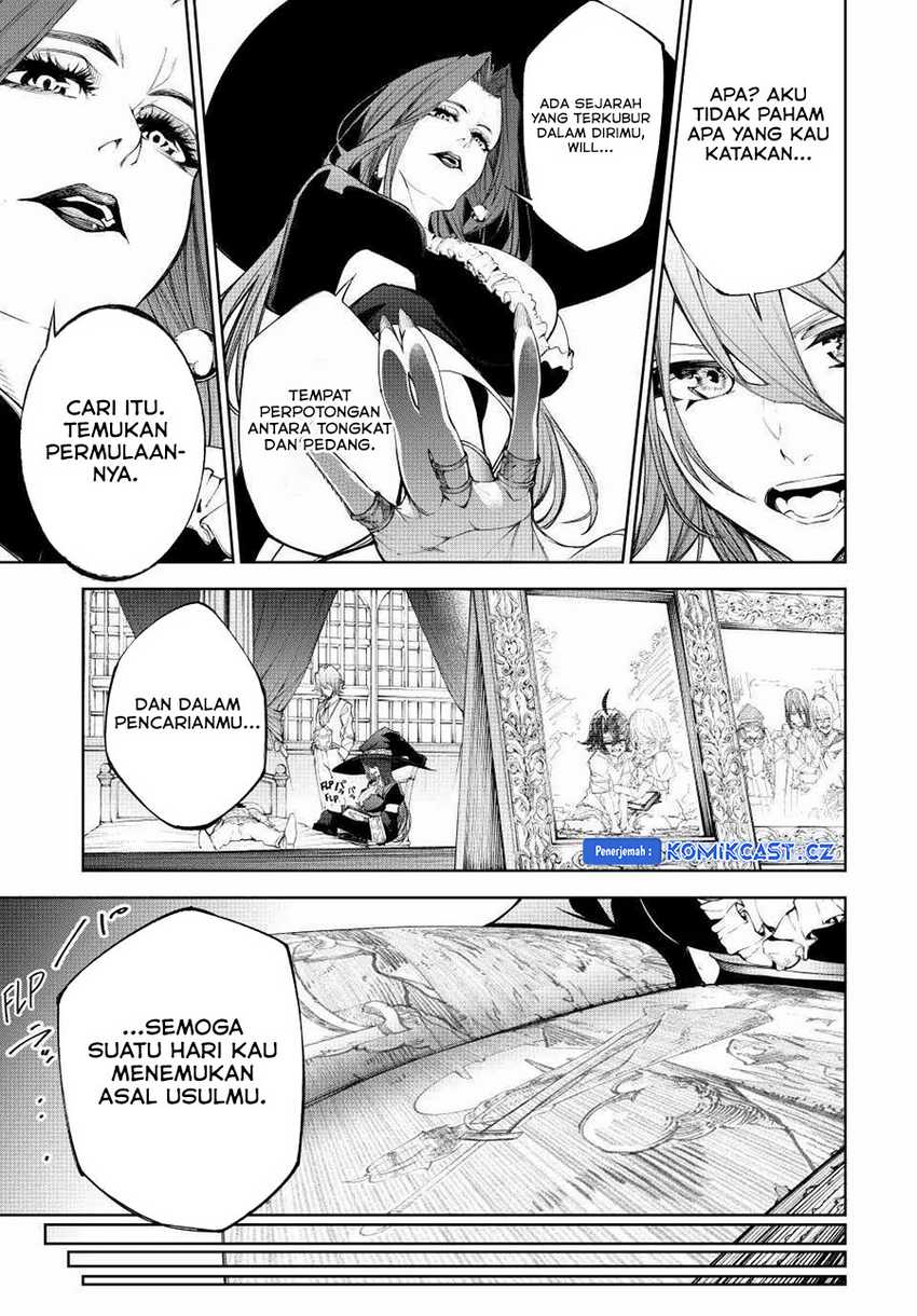 Tsue to Tsurugi no Wistoria Chapter 36 Gambar 4