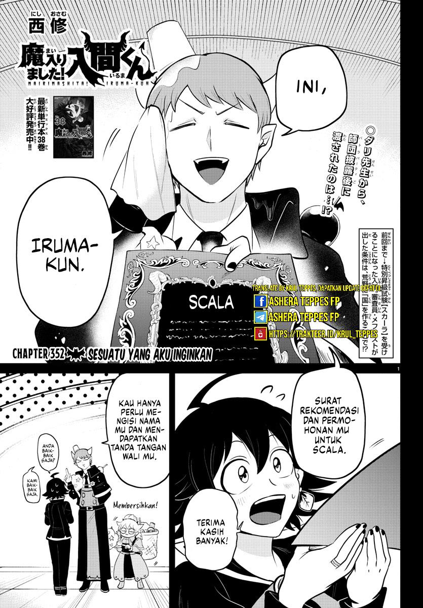 Manga Mairimashita! Iruma-kun Chapter 352 gambar nomor 2