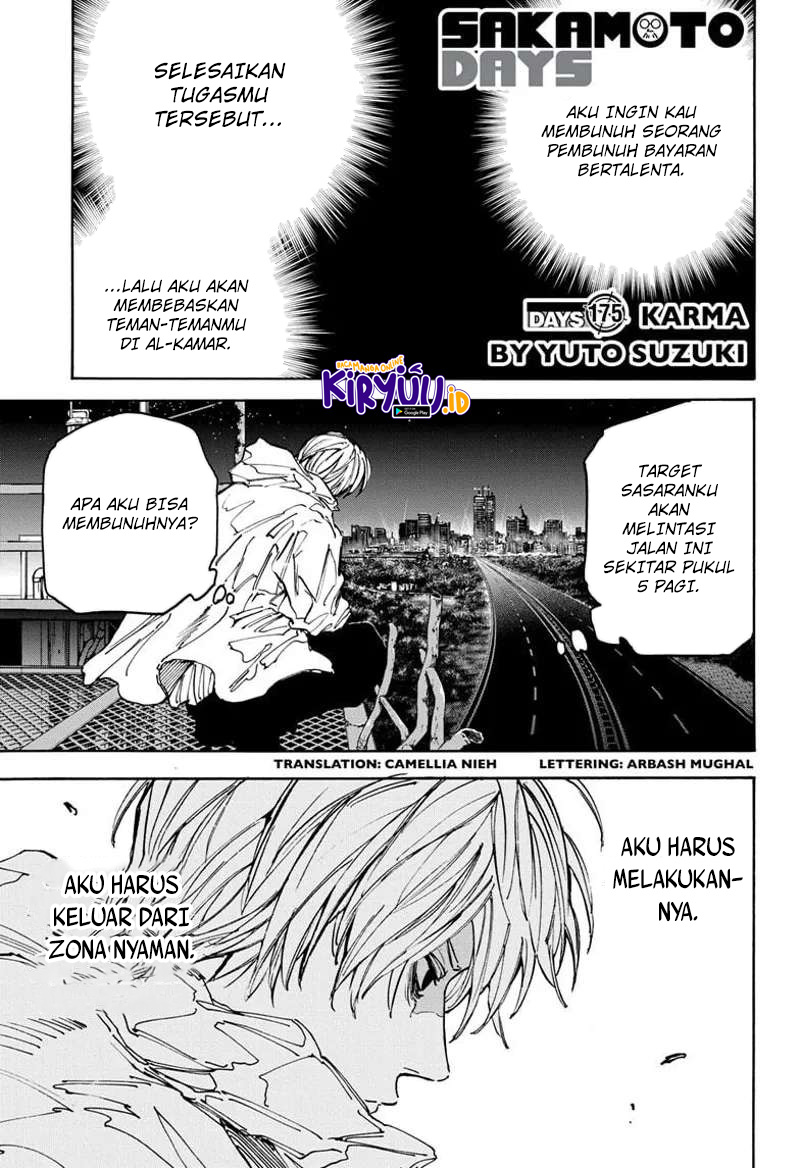 Manga Sakamoto Days Chapter 175 gambar nomor 2