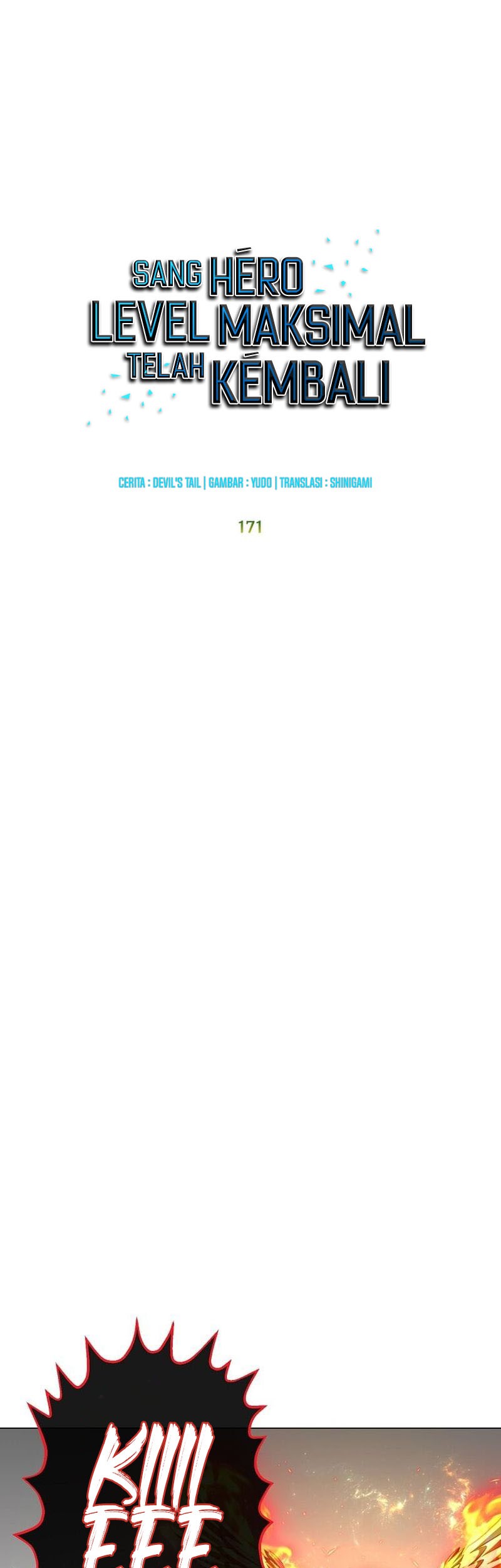The MAX leveled hero will return! Chapter 171 Gambar 19