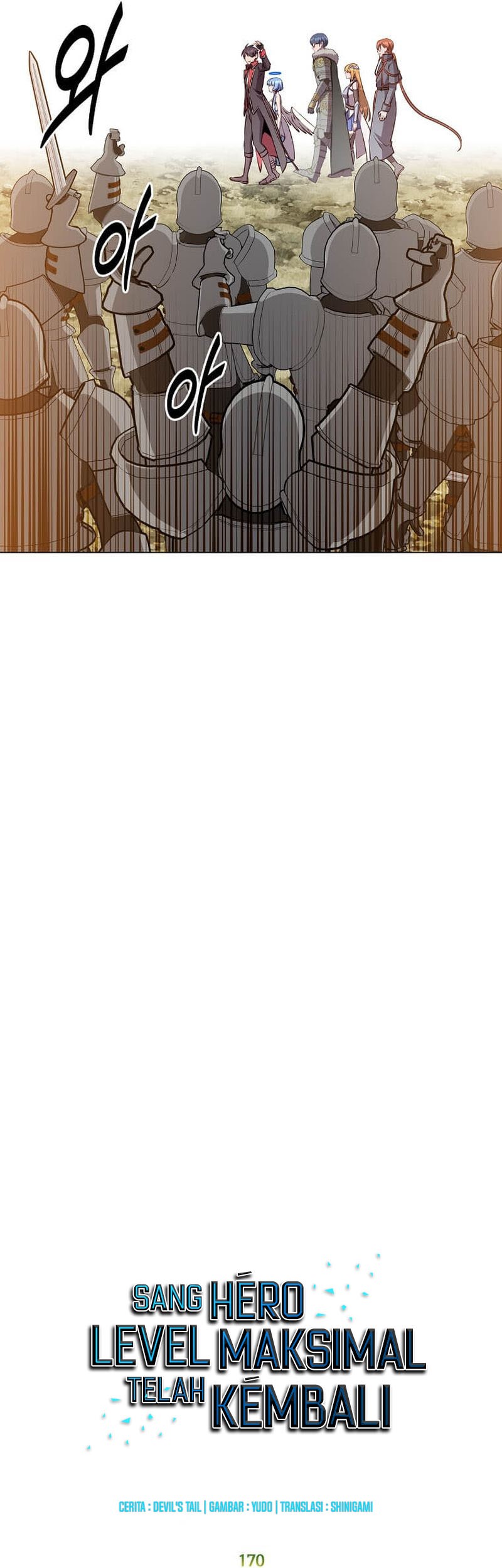 The MAX leveled hero will return! Chapter 170 Gambar 10