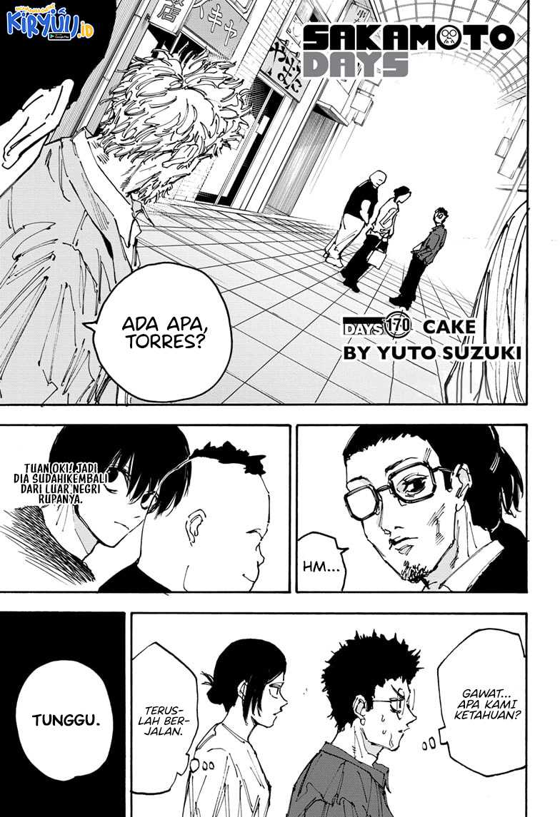 Manga Sakamoto Days Chapter 170 gambar nomor 2