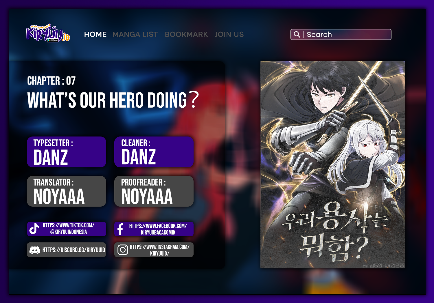 Komik What’s Our Hero Doing? Chapter 07 gambar nomor 1