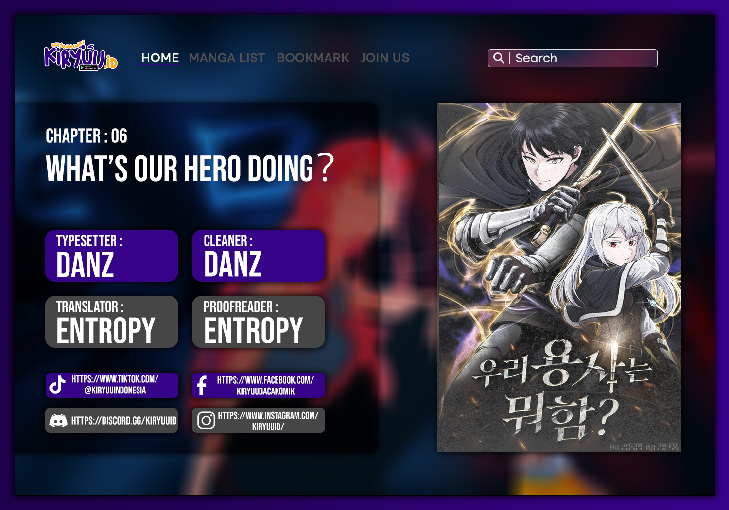 Komik What’s Our Hero Doing? Chapter 06 gambar nomor 1