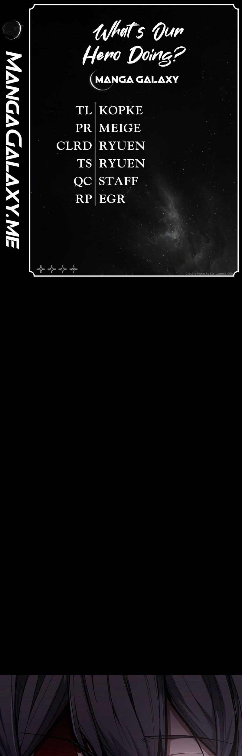 Manhwa What’s Our Hero Doing? Chapter 01 gambar nomor 2