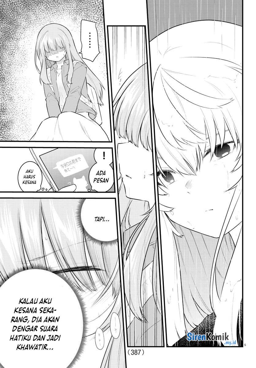 Koe ga dasenai Shoujo wa “Kanojo ga Yasashisugiru” to Omotte iru Chapter 160 Gambar 6