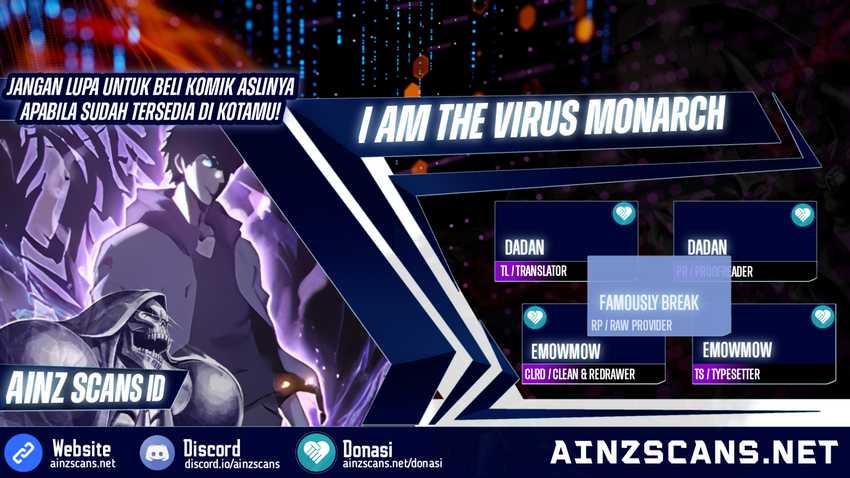 Komik I Am the Virus Monarch Chapter 14 gambar nomor 1