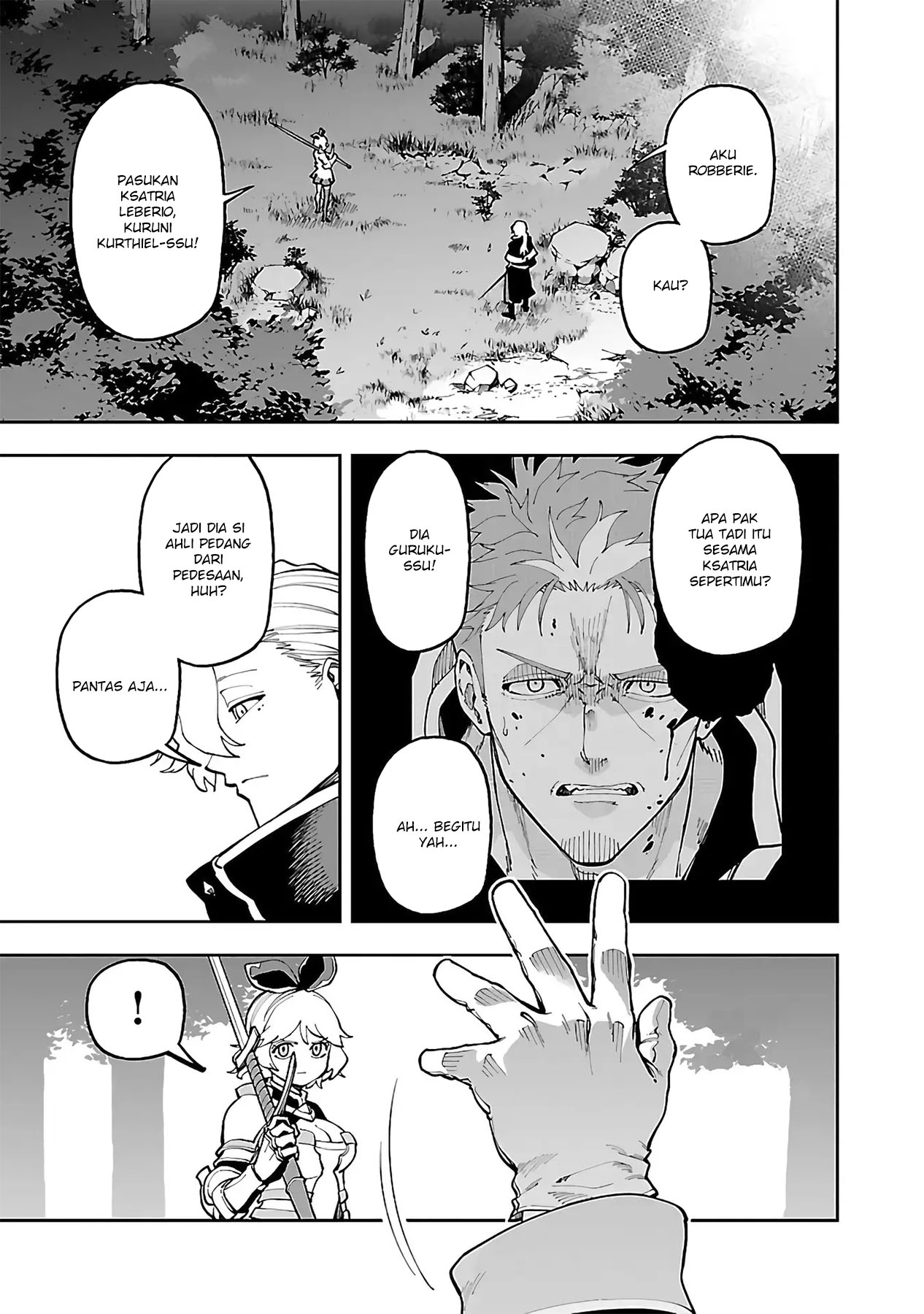 Katainaka no Ossan, Kensei ni Naru ~tada no inaka no kenjutsu shihan datta no ni, taisei shita deshi-tachi ga ore wo hottekurenai ken~ Chapter 26.1 Gambar 13