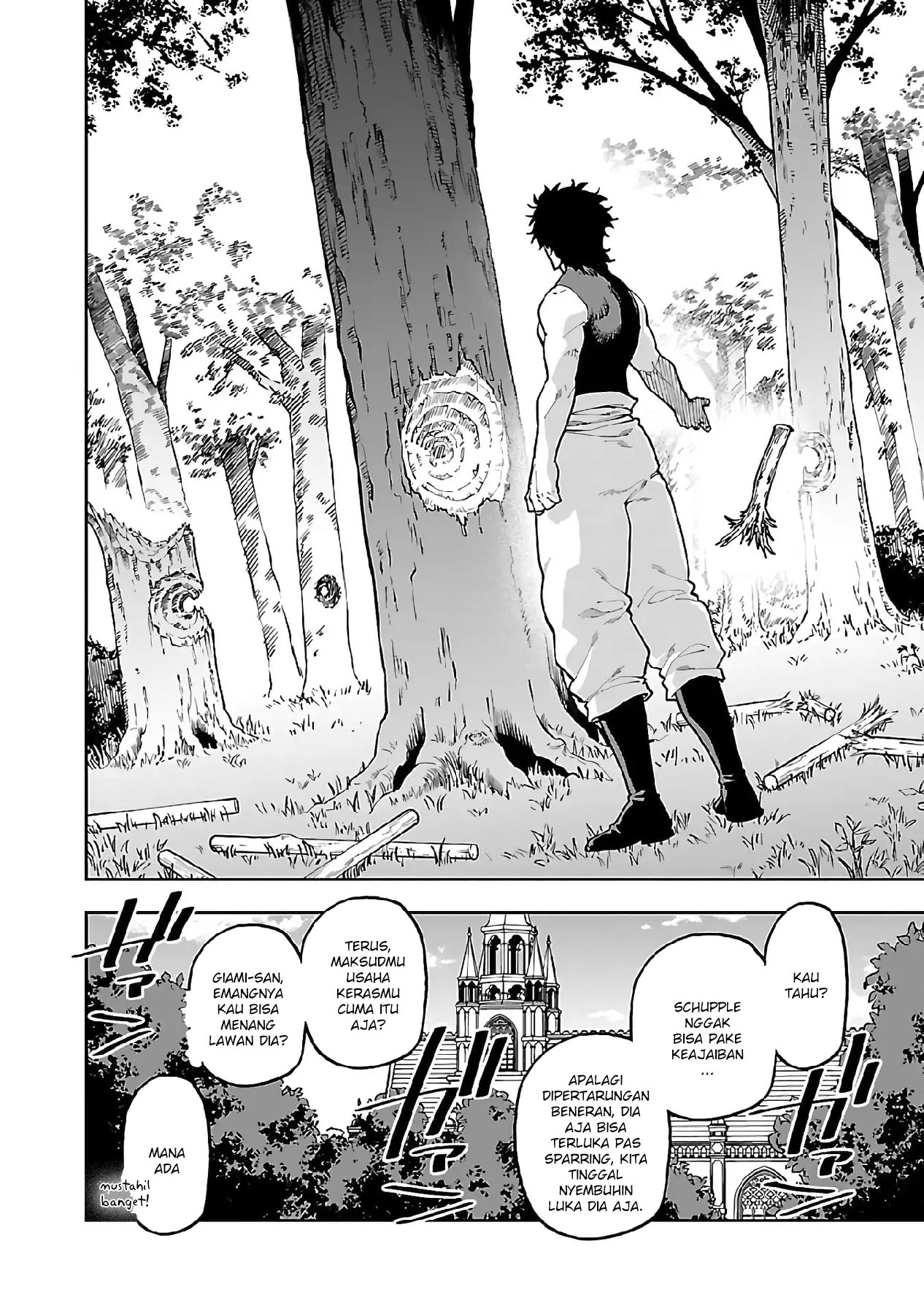 Katainaka no Ossan, Kensei ni Naru ~tada no inaka no kenjutsu shihan datta no ni, taisei shita deshi-tachi ga ore wo hottekurenai ken~ Chapter 26.1 Gambar 8