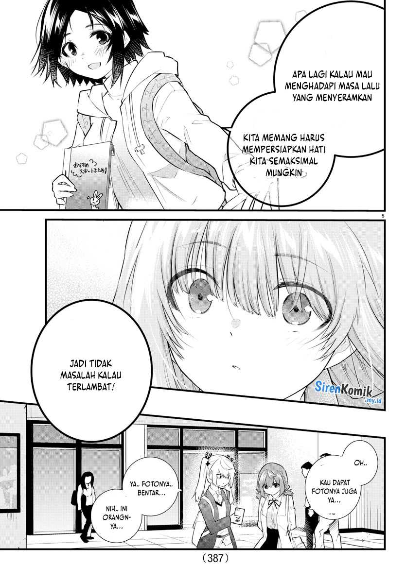 Koe ga dasenai Shoujo wa “Kanojo ga Yasashisugiru” to Omotte iru Chapter 161 Gambar 6