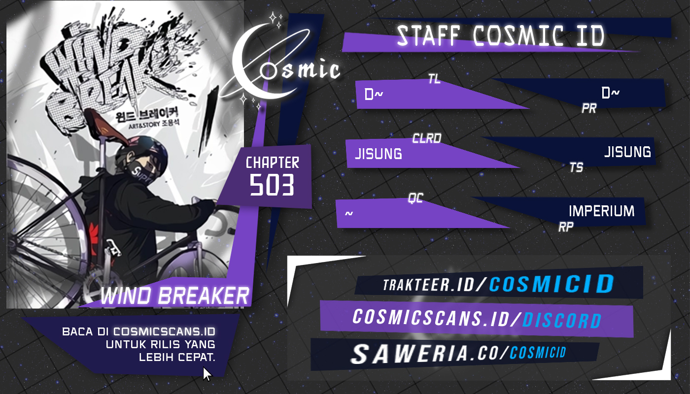 Komik Wind Breaker Chapter 503 gambar nomor 1