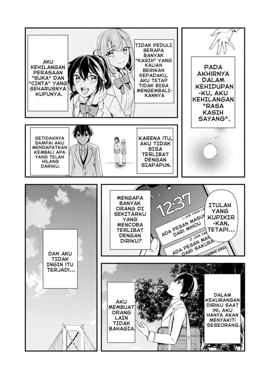 Ore ni Trauma wo Ataeta Joshi-tachi ga Chirachira Mitekuru kedo, Zannen desu ga Teokure desu Chapter 08 Gambar 23