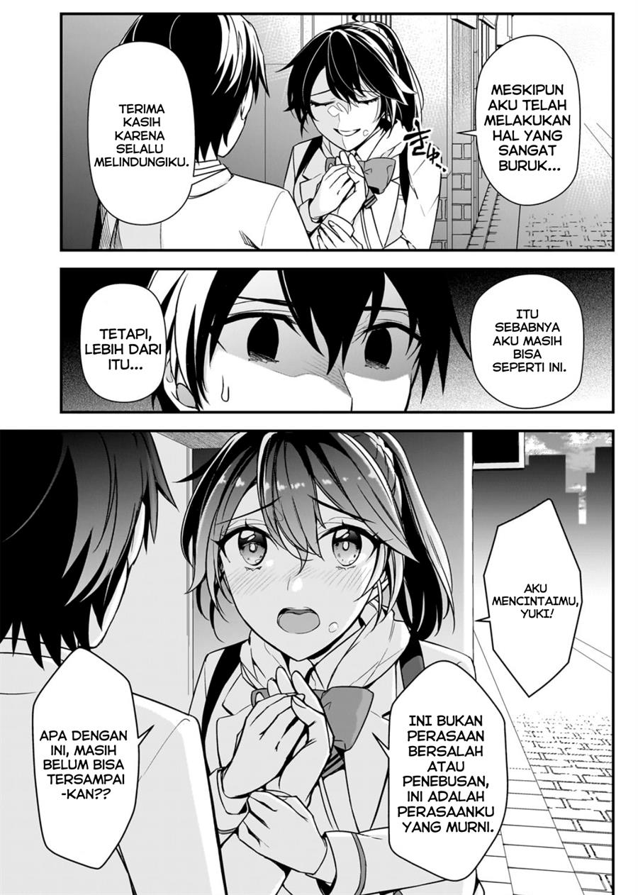 Ore ni Trauma wo Ataeta Joshi-tachi ga Chirachira Mitekuru kedo, Zannen desu ga Teokure desu Chapter 07 Gambar 17