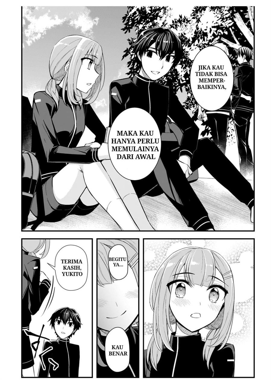 Ore ni Trauma wo Ataeta Joshi-tachi ga Chirachira Mitekuru kedo, Zannen desu ga Teokure desu Chapter 03 Gambar 27