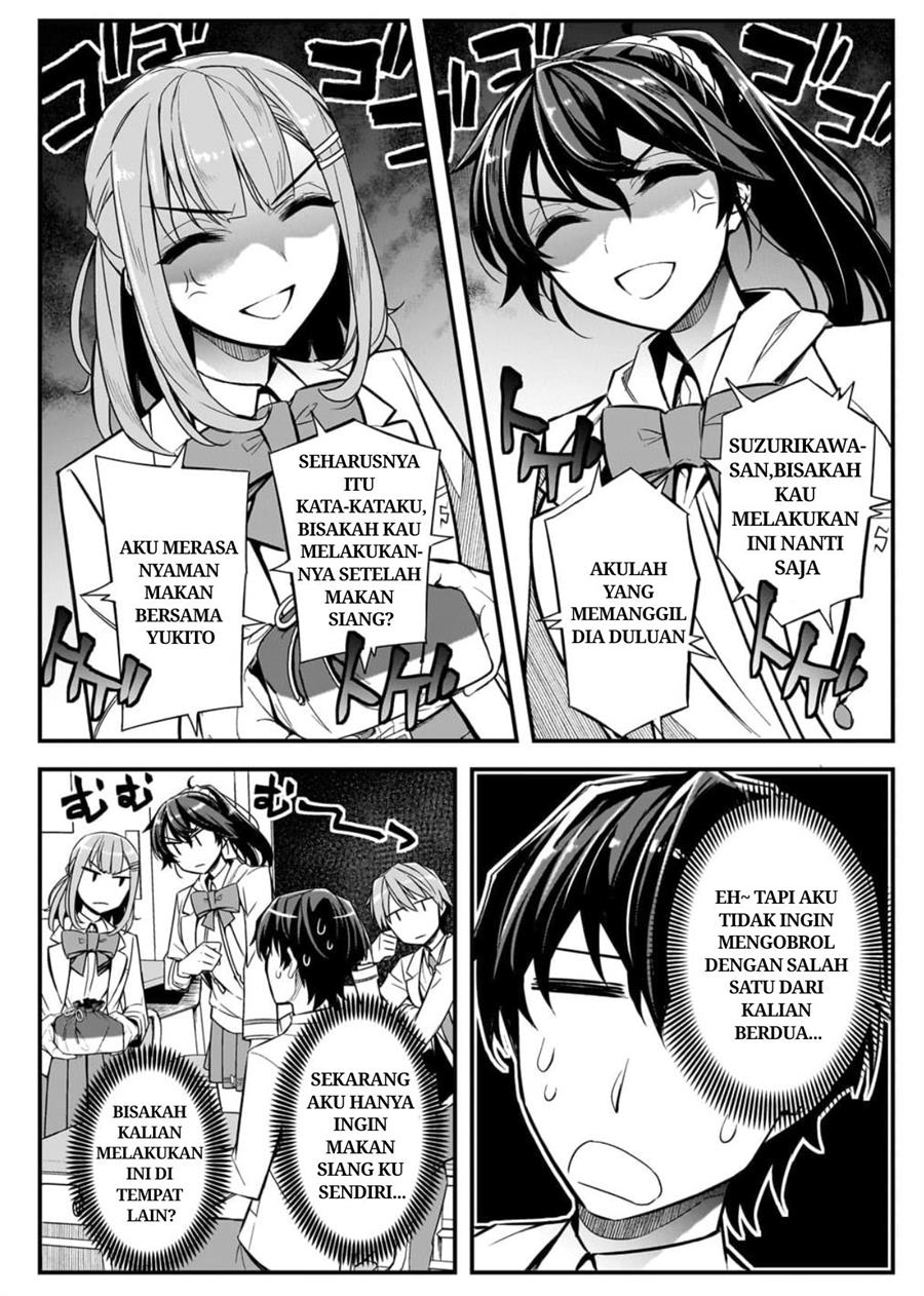 Ore ni Trauma wo Ataeta Joshi-tachi ga Chirachira Mitekuru kedo, Zannen desu ga Teokure desu Chapter 02 Gambar 5