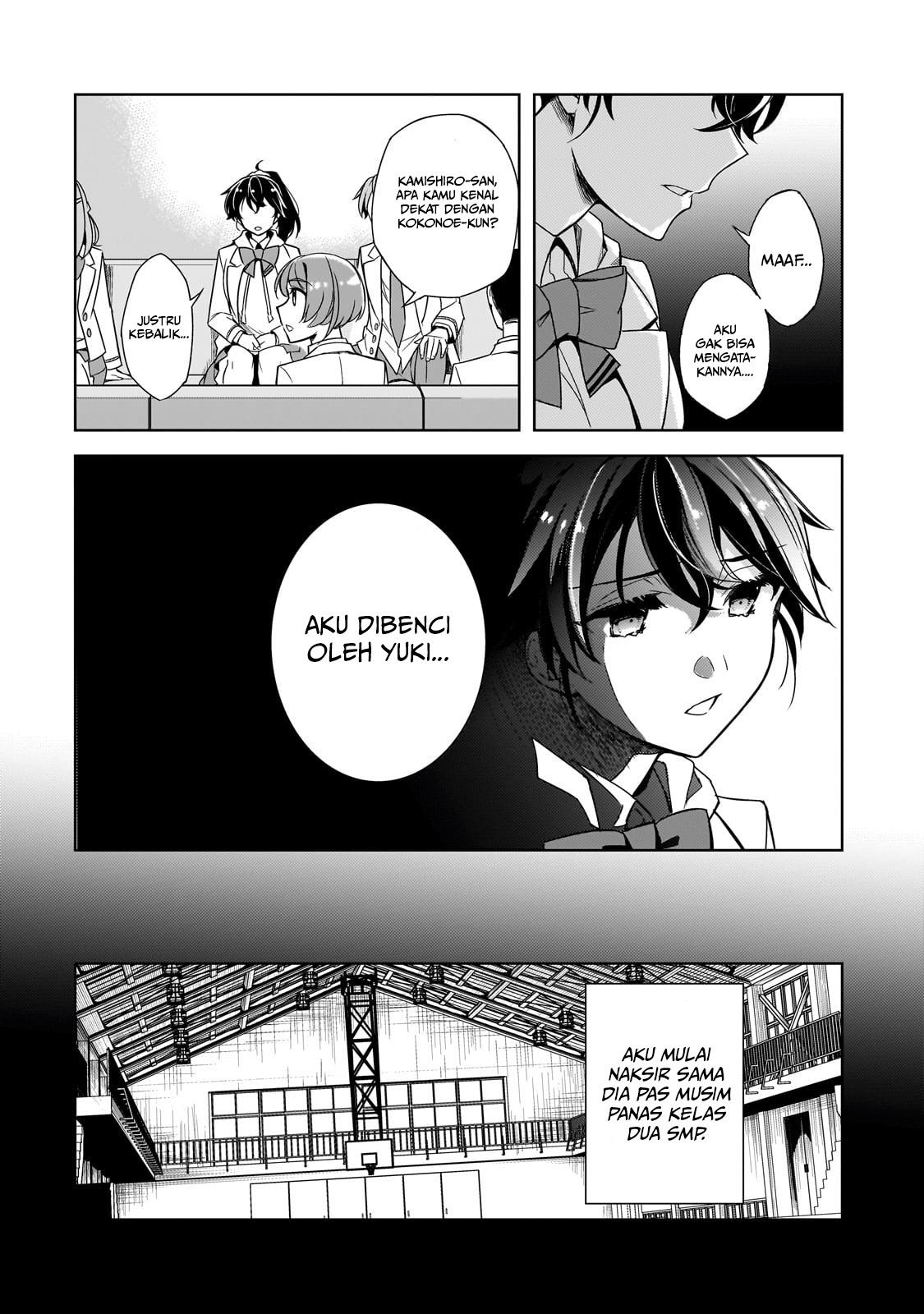 Ore ni Trauma wo Ataeta Joshi-tachi ga Chirachira Mitekuru kedo, Zannen desu ga Teokure desu Chapter 01 Gambar 22