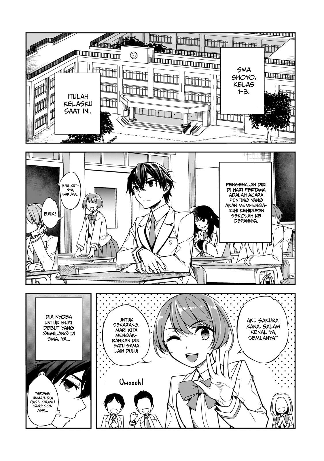 Ore ni Trauma wo Ataeta Joshi-tachi ga Chirachira Mitekuru kedo, Zannen desu ga Teokure desu Chapter 01 Gambar 6