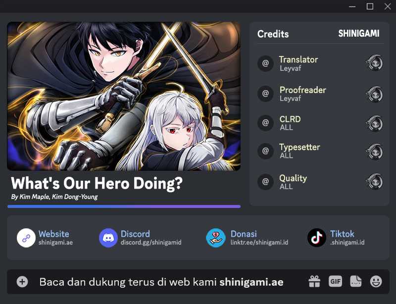 Komik What’s Our Hero Doing? Chapter 26 gambar nomor 1