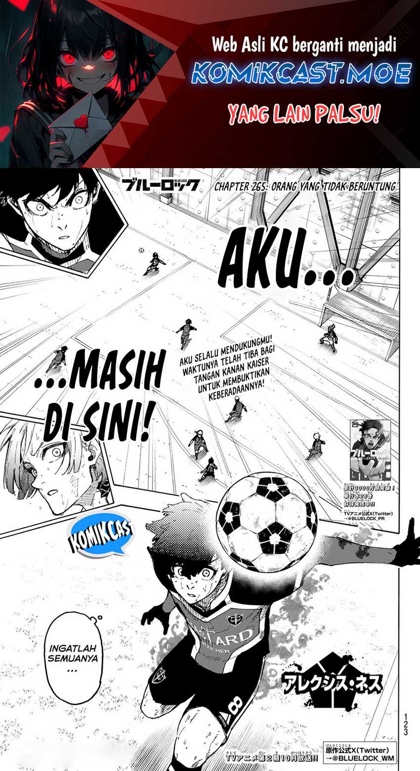 Manga Blue Lock Chapter 265 gambar nomor 2