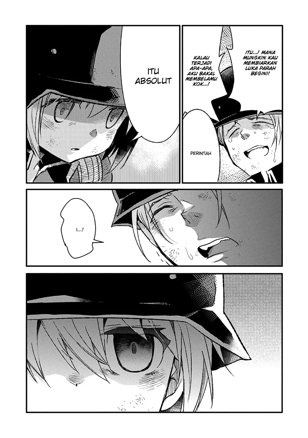 TS Eiseihei-san no Senjou Nikki Chapter 10 Gambar 18