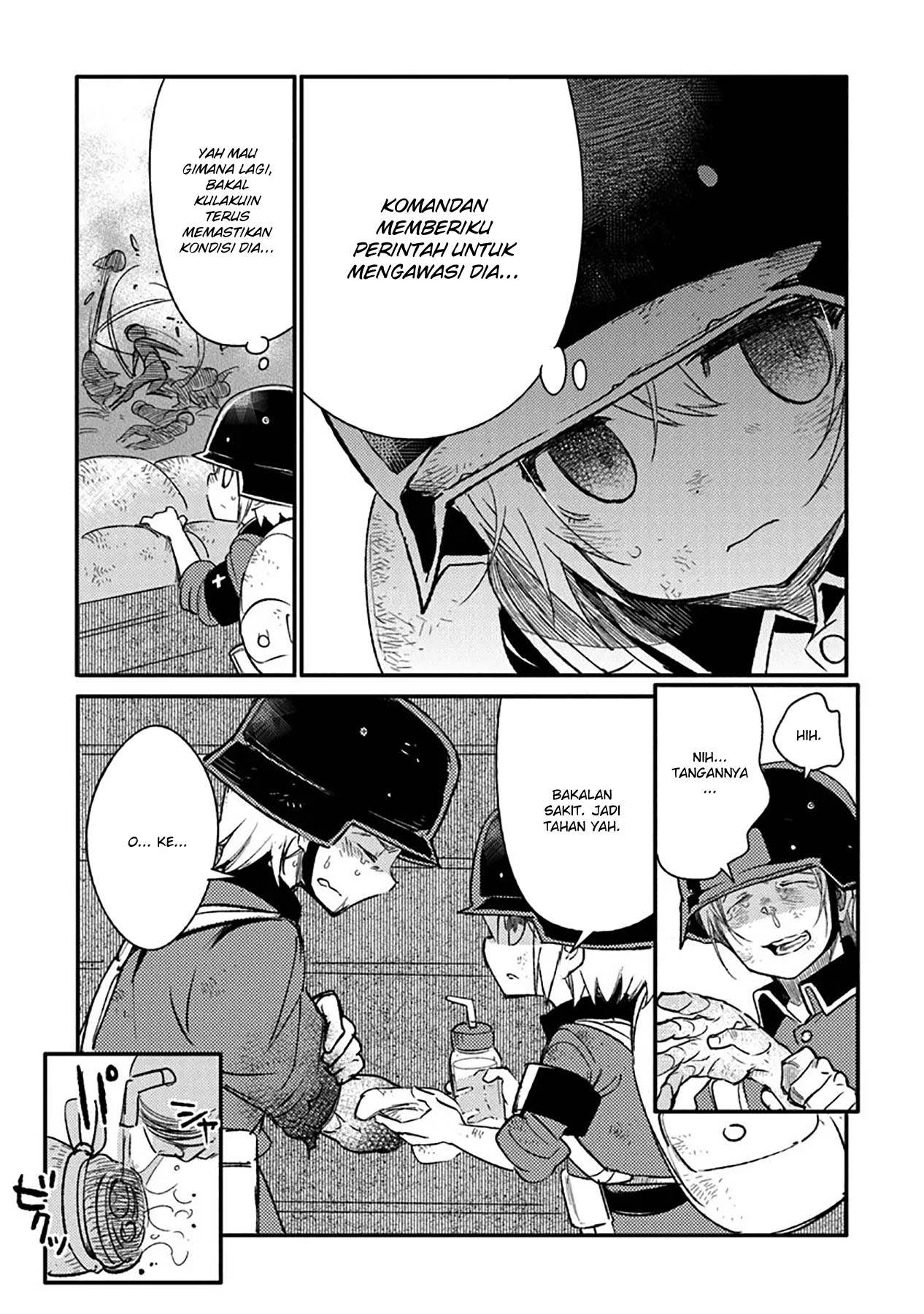 TS Eiseihei-san no Senjou Nikki Chapter 10 Gambar 11