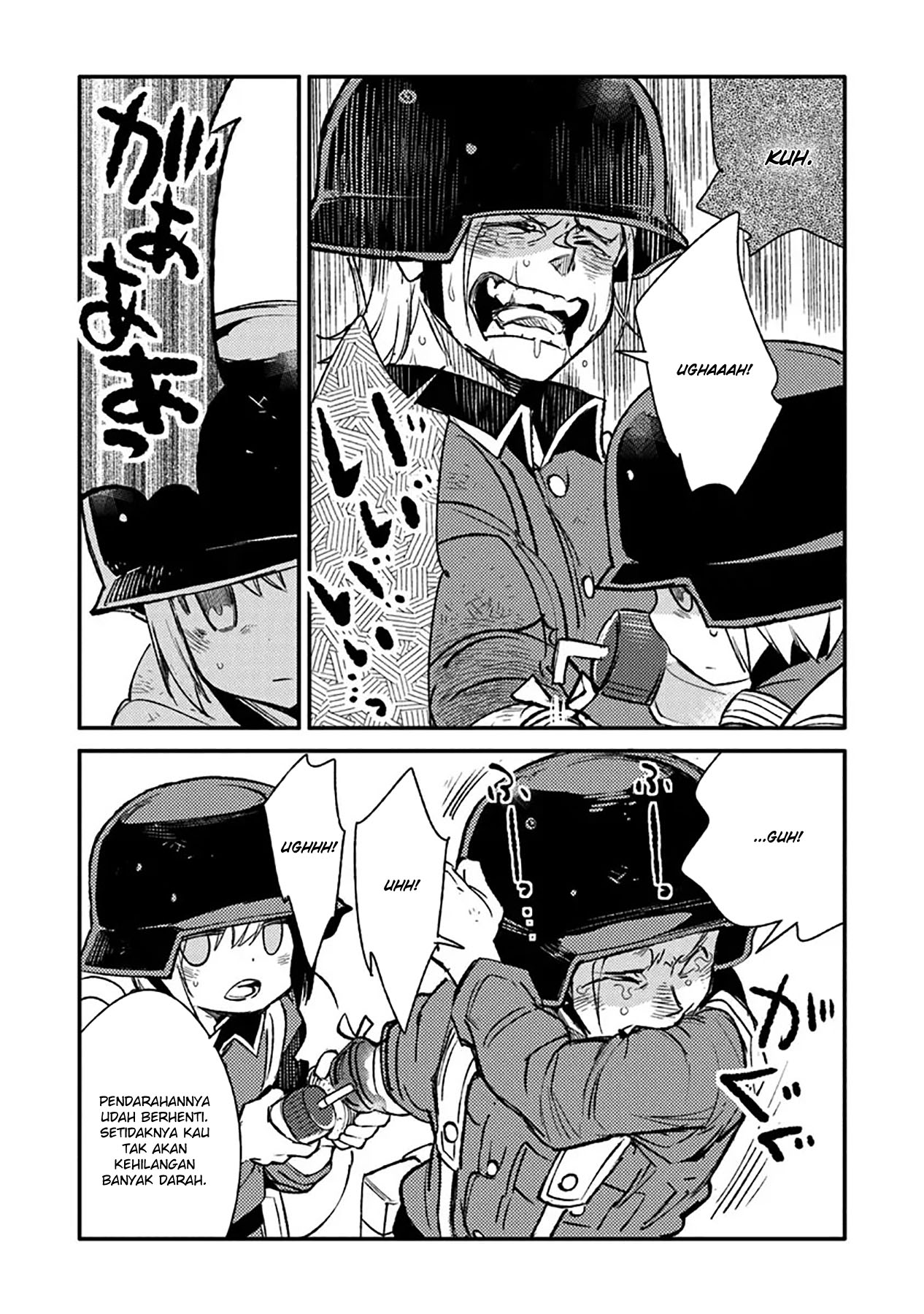 TS Eiseihei-san no Senjou Nikki Chapter 10 Gambar 12