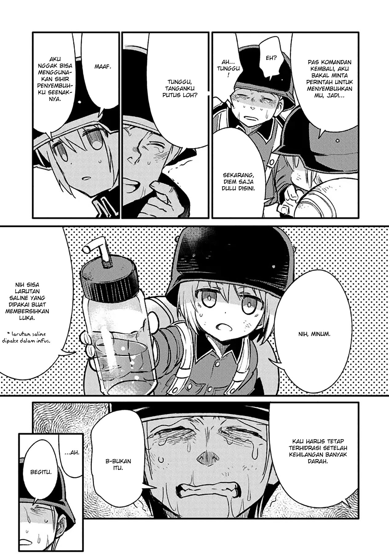 TS Eiseihei-san no Senjou Nikki Chapter 10 Gambar 13