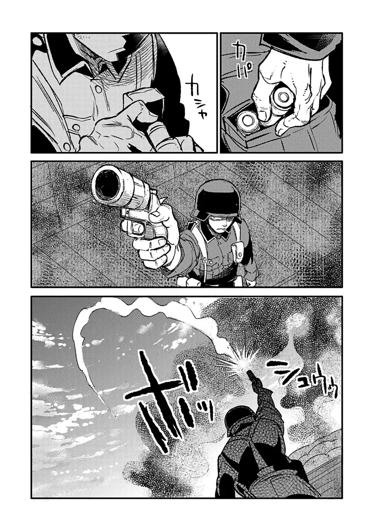 TS Eiseihei-san no Senjou Nikki Chapter 10 Gambar 25