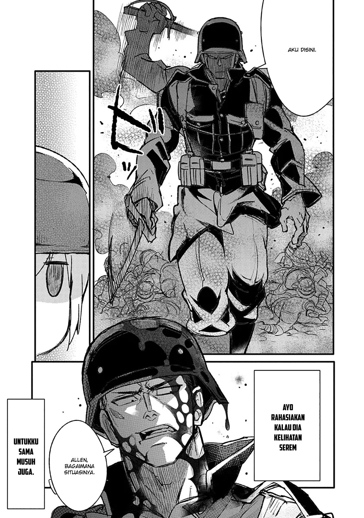 TS Eiseihei-san no Senjou Nikki Chapter 10 Gambar 20