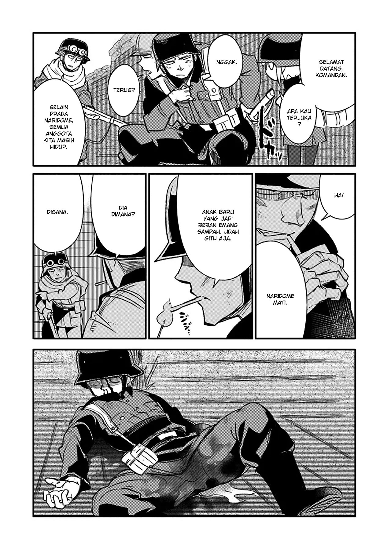 TS Eiseihei-san no Senjou Nikki Chapter 10 Gambar 21