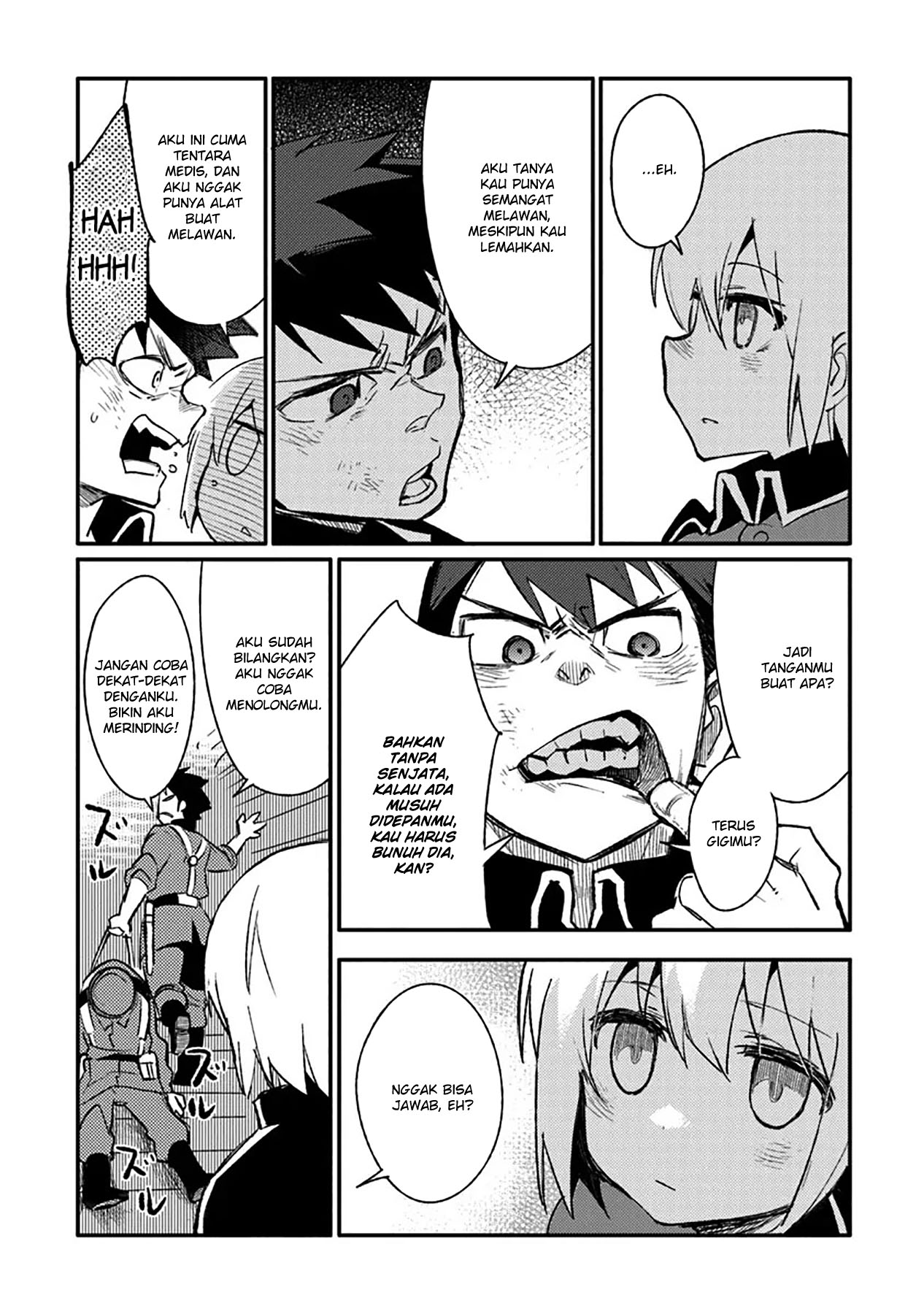 TS Eiseihei-san no Senjou Nikki Chapter 10 Gambar 34