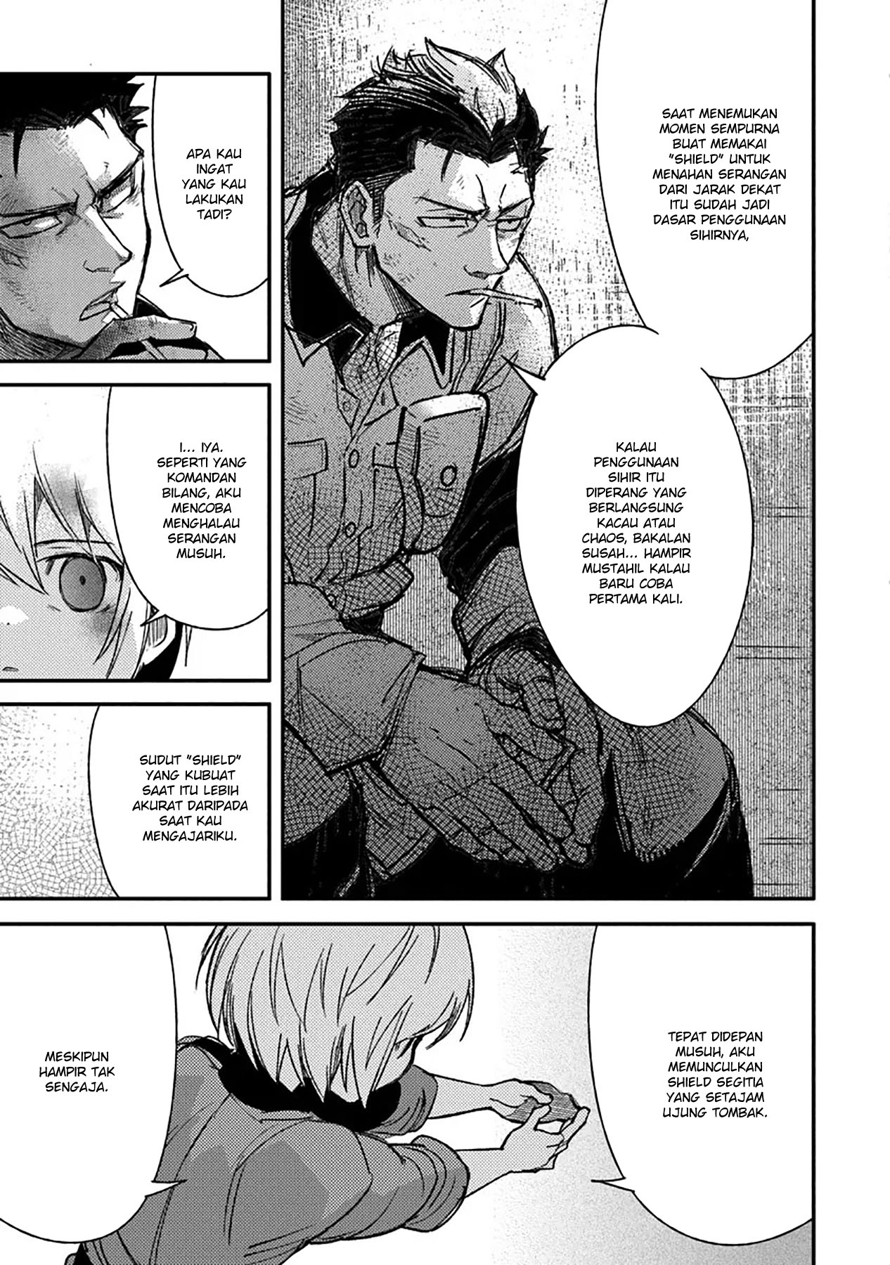 TS Eiseihei-san no Senjou Nikki Chapter 10 Gambar 36