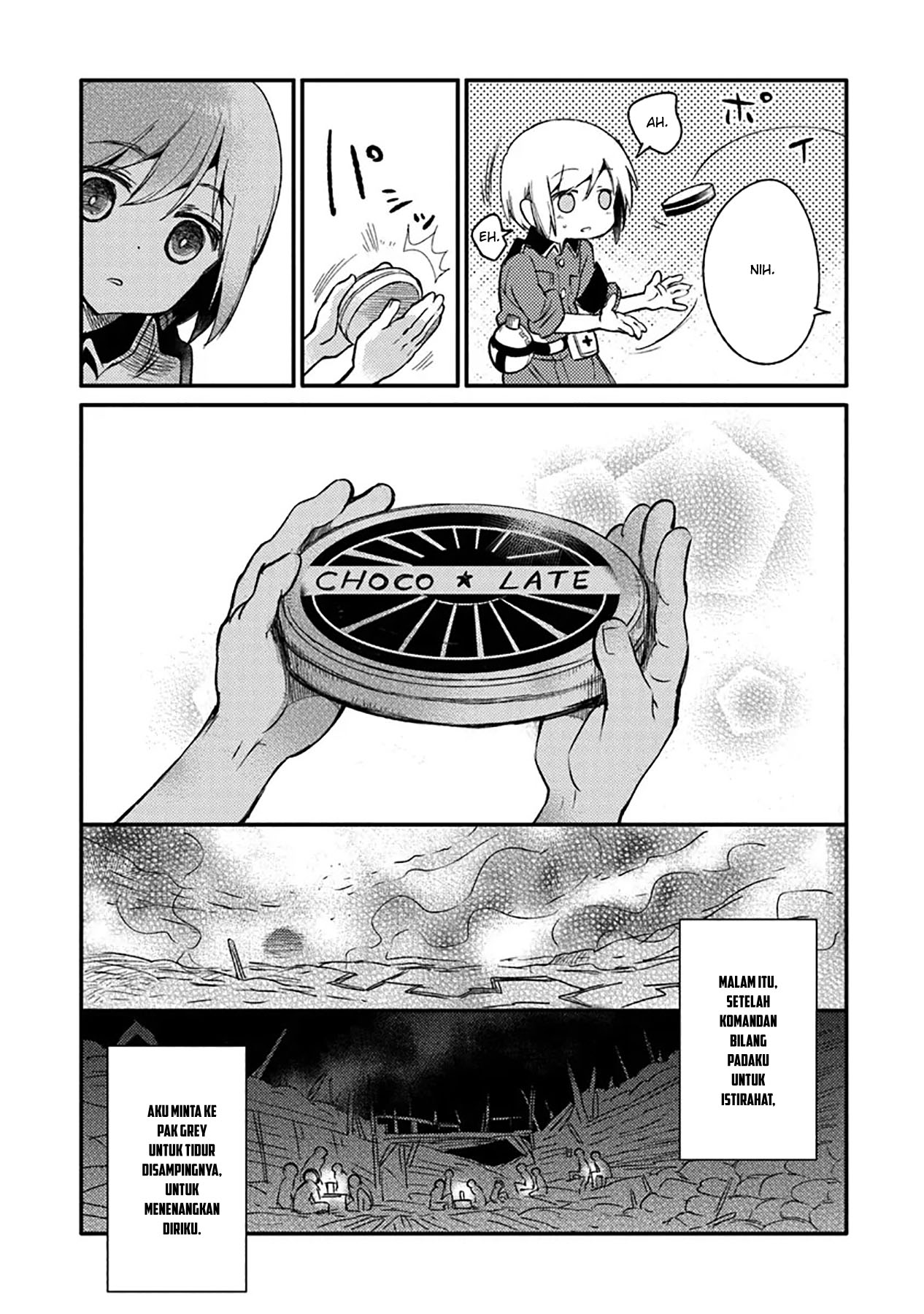 TS Eiseihei-san no Senjou Nikki Chapter 10 Gambar 39