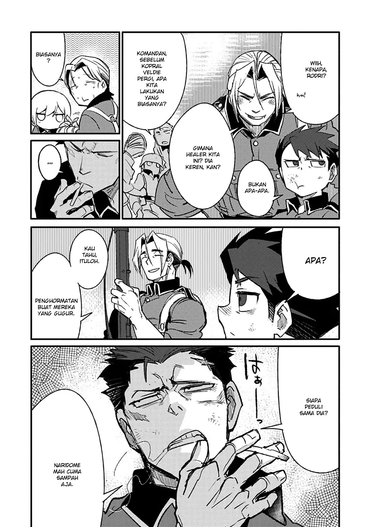 TS Eiseihei-san no Senjou Nikki Chapter 10 Gambar 30