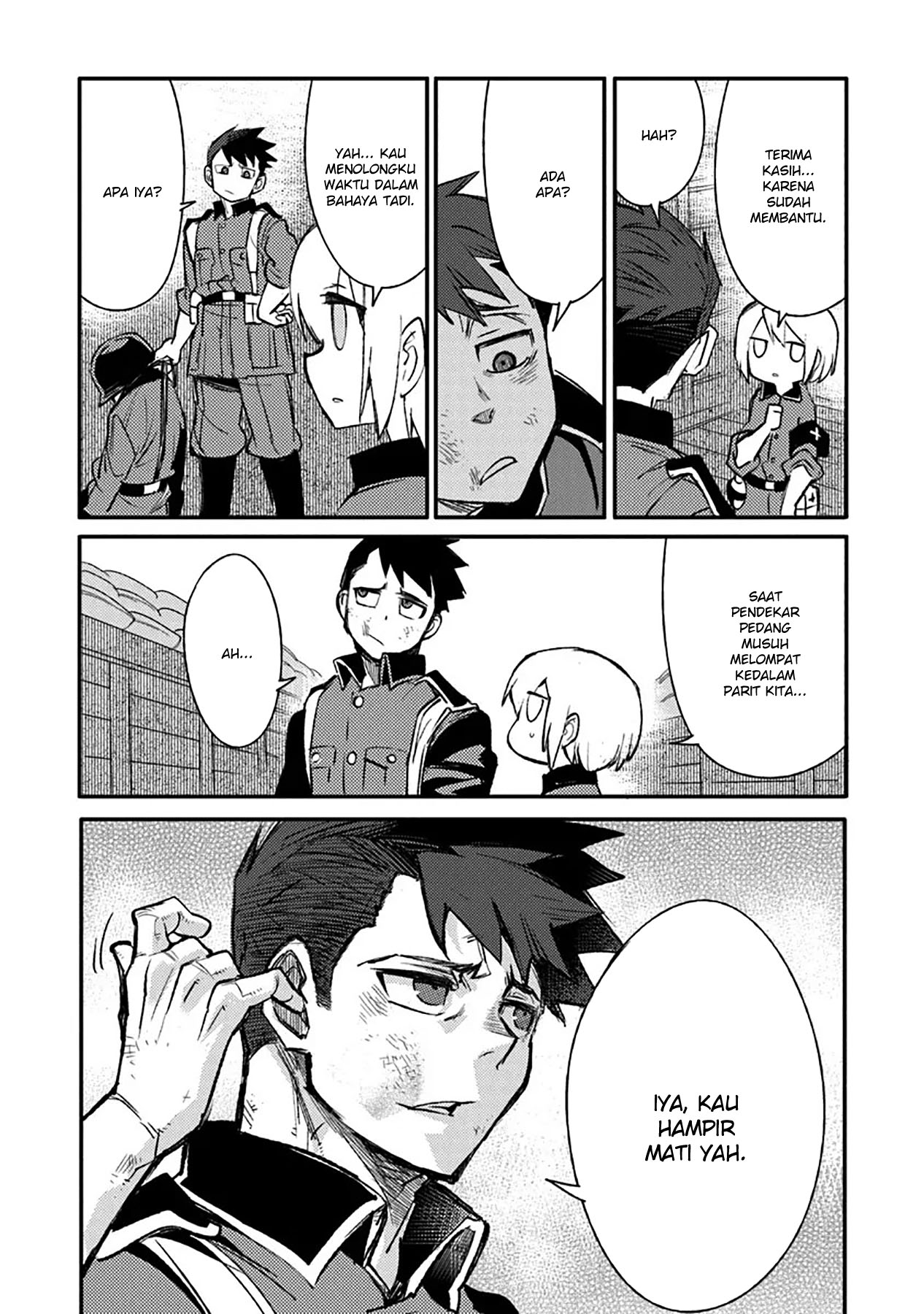 TS Eiseihei-san no Senjou Nikki Chapter 10 Gambar 32