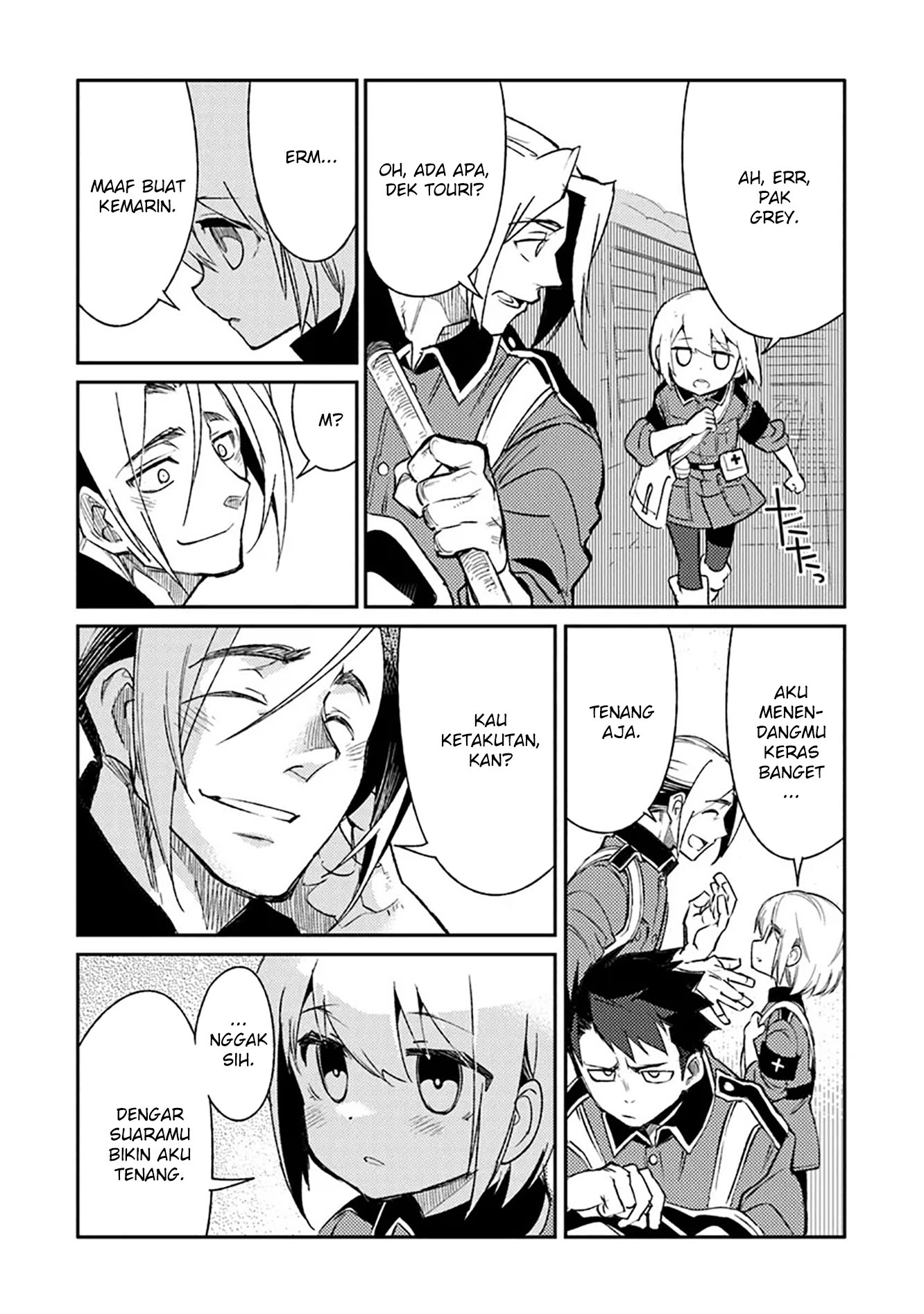 TS Eiseihei-san no Senjou Nikki Chapter 09 Gambar 10