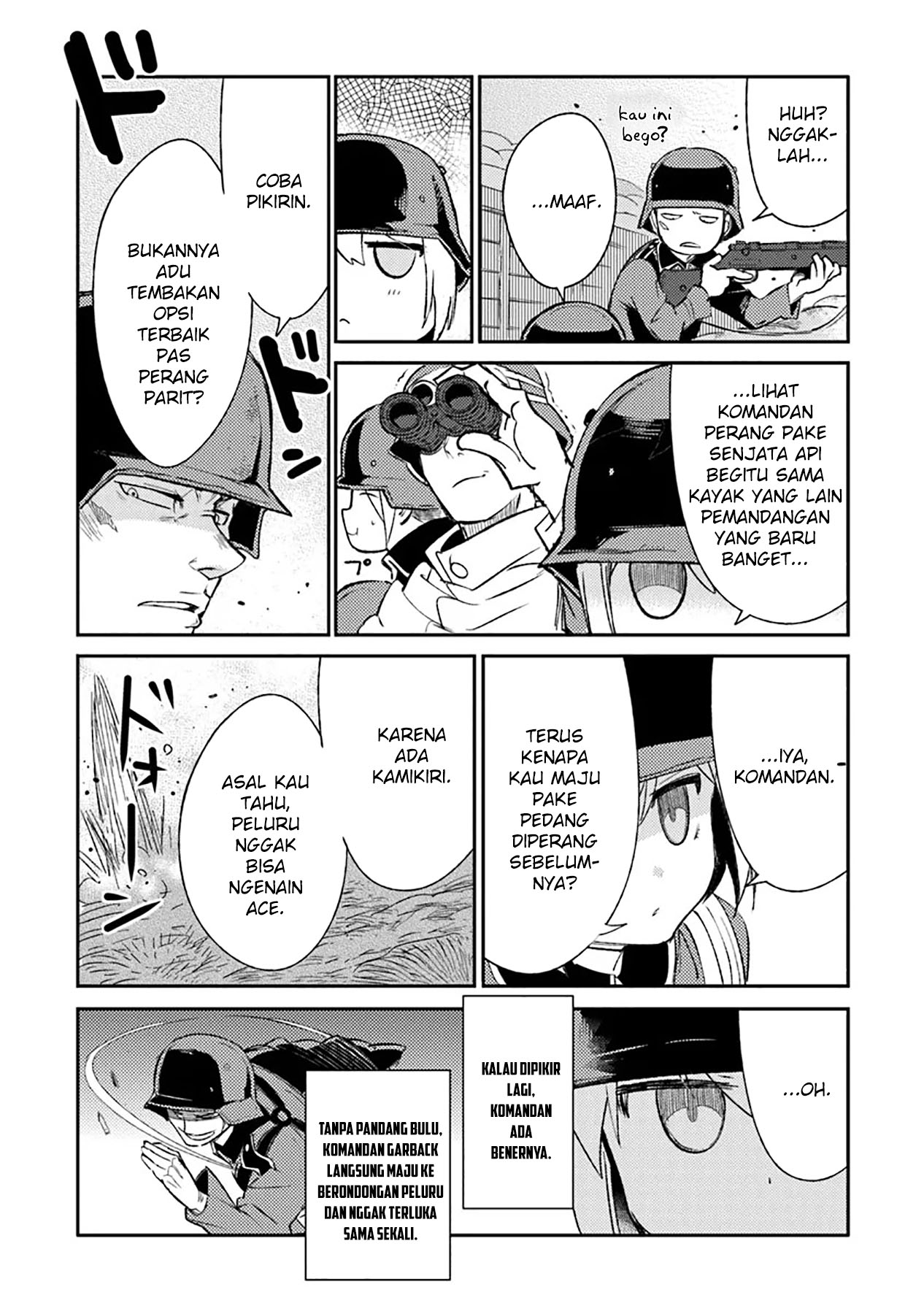 TS Eiseihei-san no Senjou Nikki Chapter 09 Gambar 24