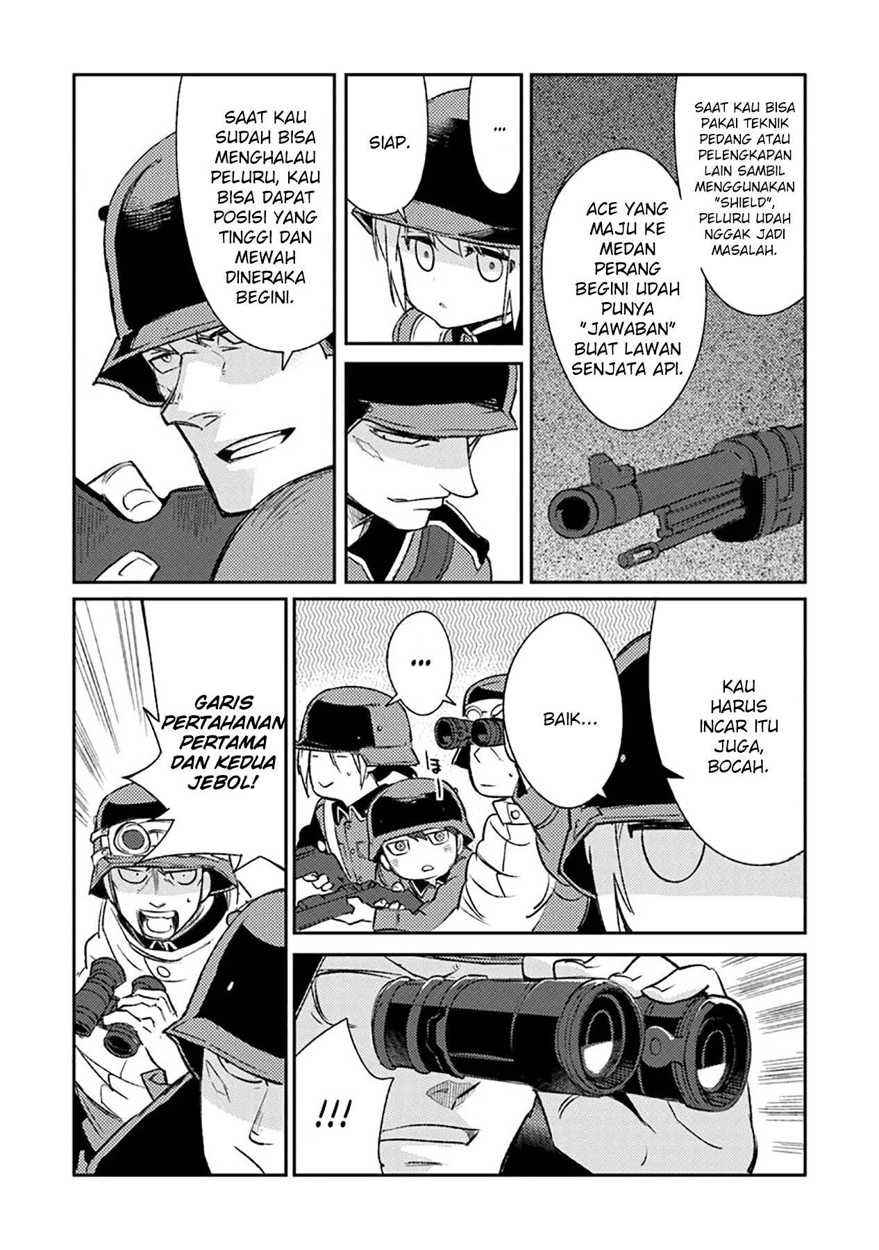 TS Eiseihei-san no Senjou Nikki Chapter 09 Gambar 25