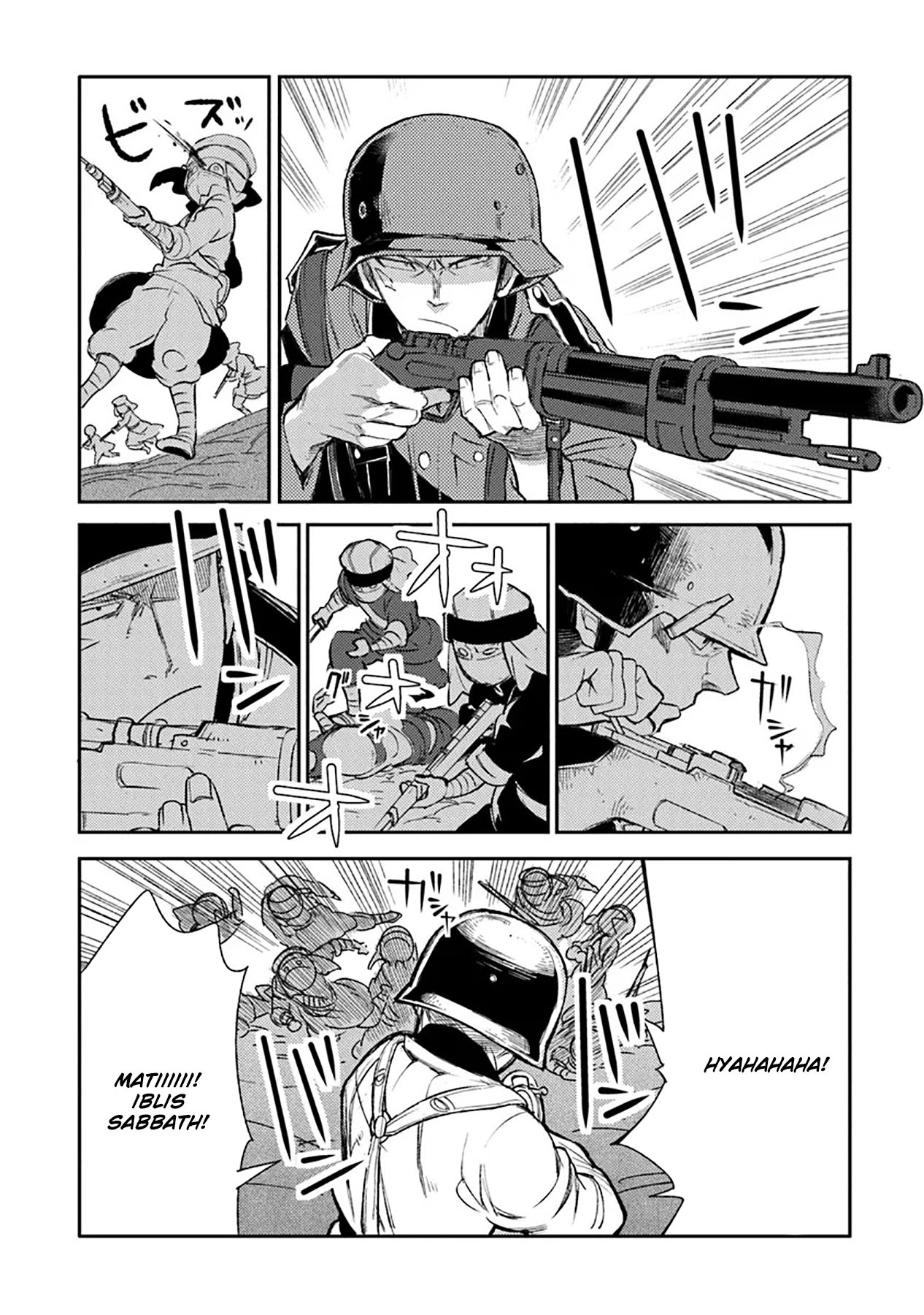 TS Eiseihei-san no Senjou Nikki Chapter 09 Gambar 28