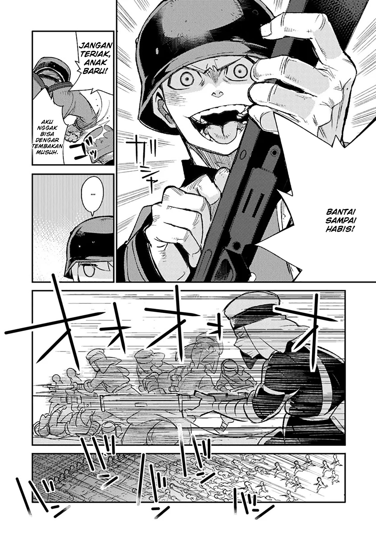 TS Eiseihei-san no Senjou Nikki Chapter 09 Gambar 29