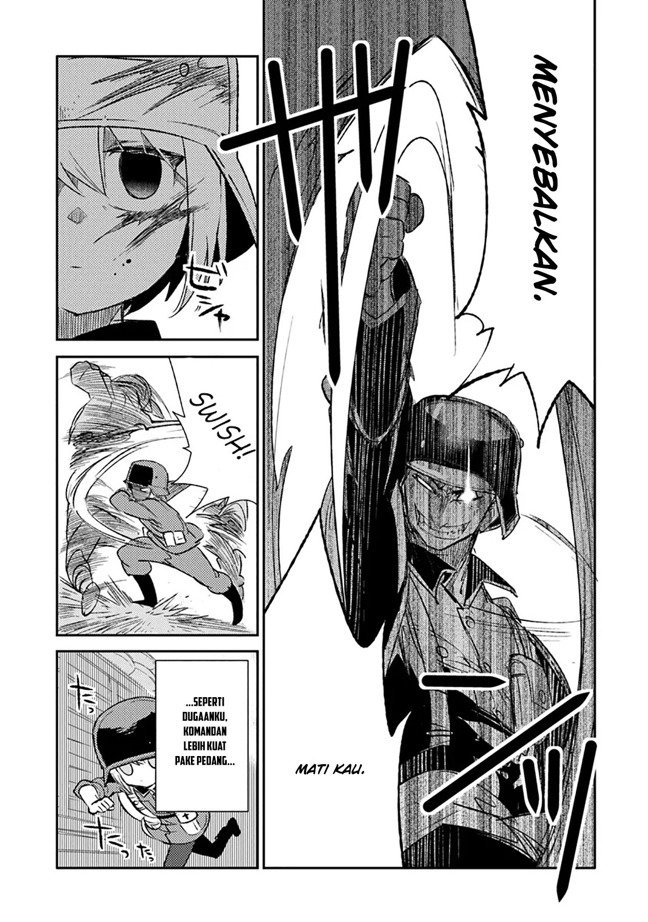 TS Eiseihei-san no Senjou Nikki Chapter 09 Gambar 37