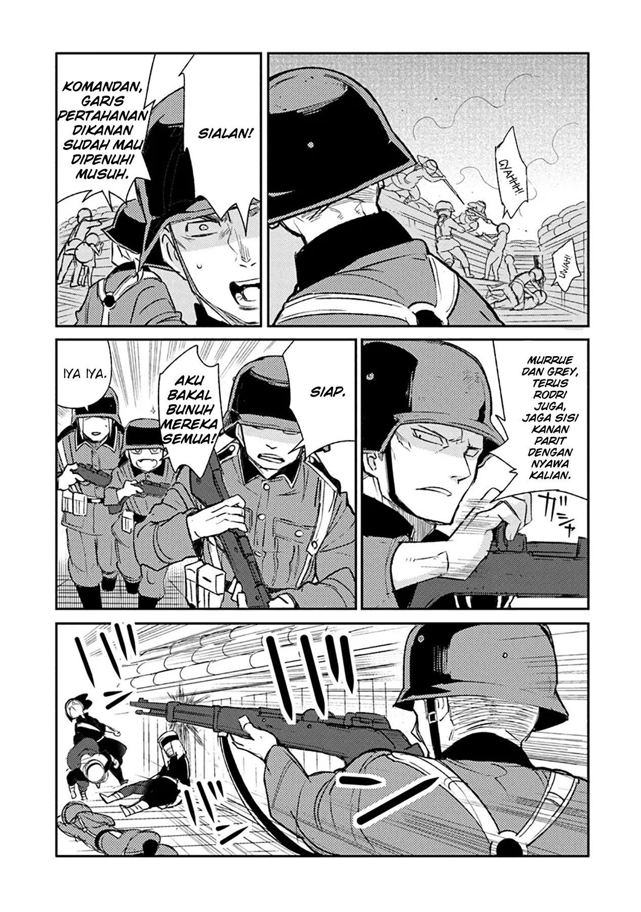 TS Eiseihei-san no Senjou Nikki Chapter 09 Gambar 30