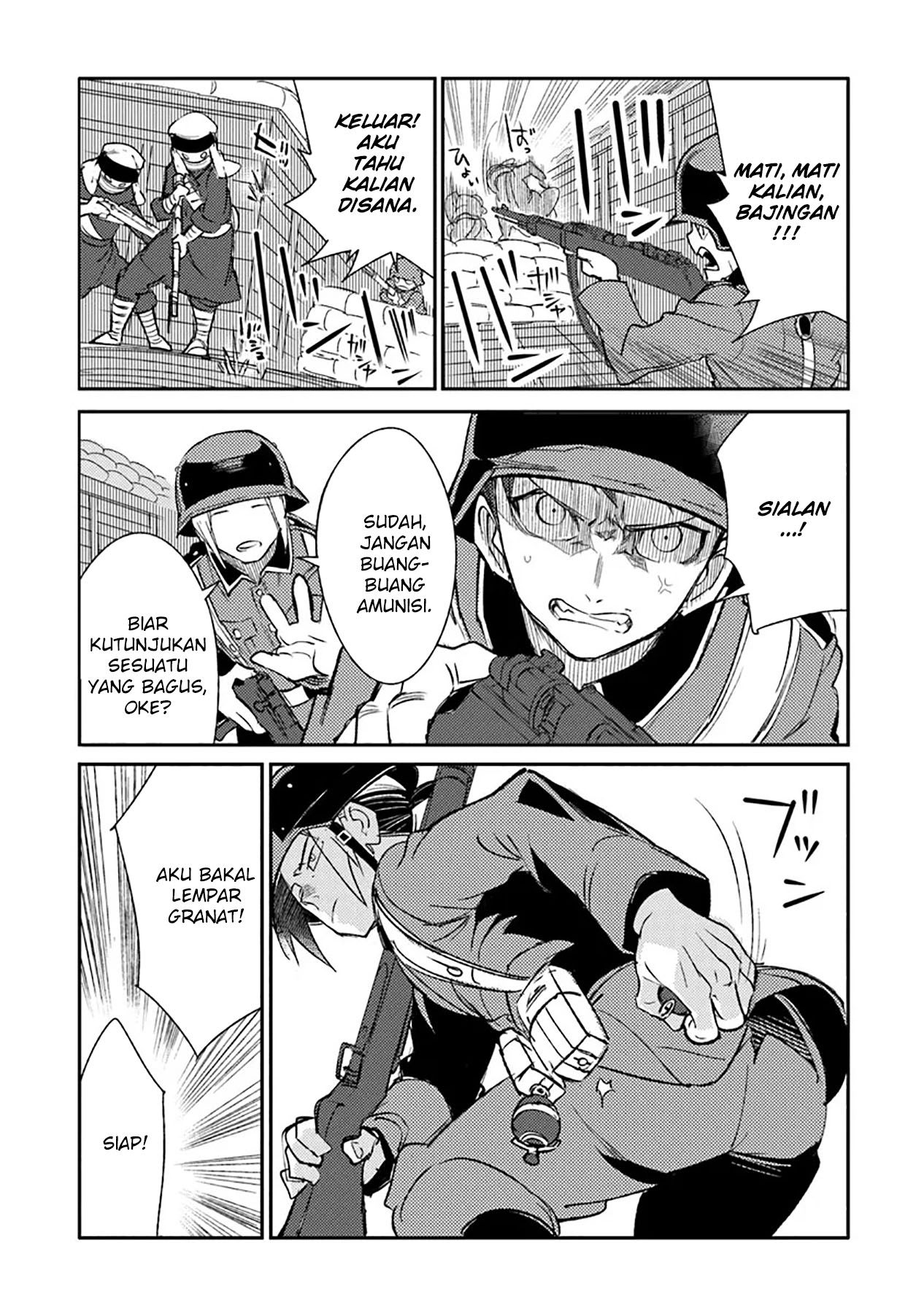 TS Eiseihei-san no Senjou Nikki Chapter 09 Gambar 31