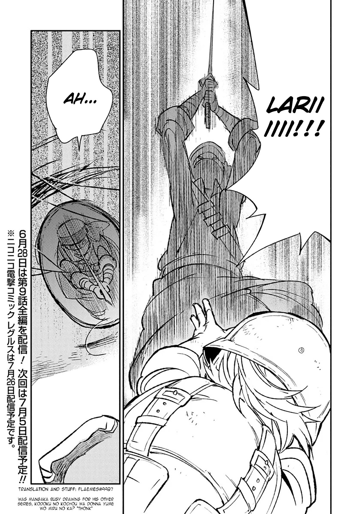 TS Eiseihei-san no Senjou Nikki Chapter 09 Gambar 45