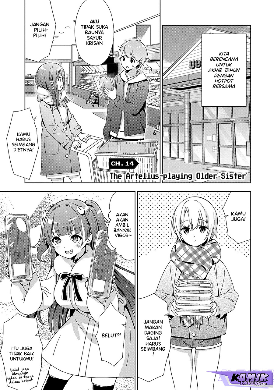 Onee-chan wa Game o Suruto Hito ga Kawaru Onee-chan Chapter 14 Gambar 6