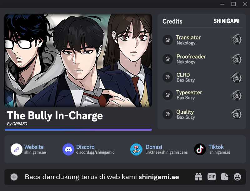 Komik The Bully In Charge Chapter 110 gambar nomor 1